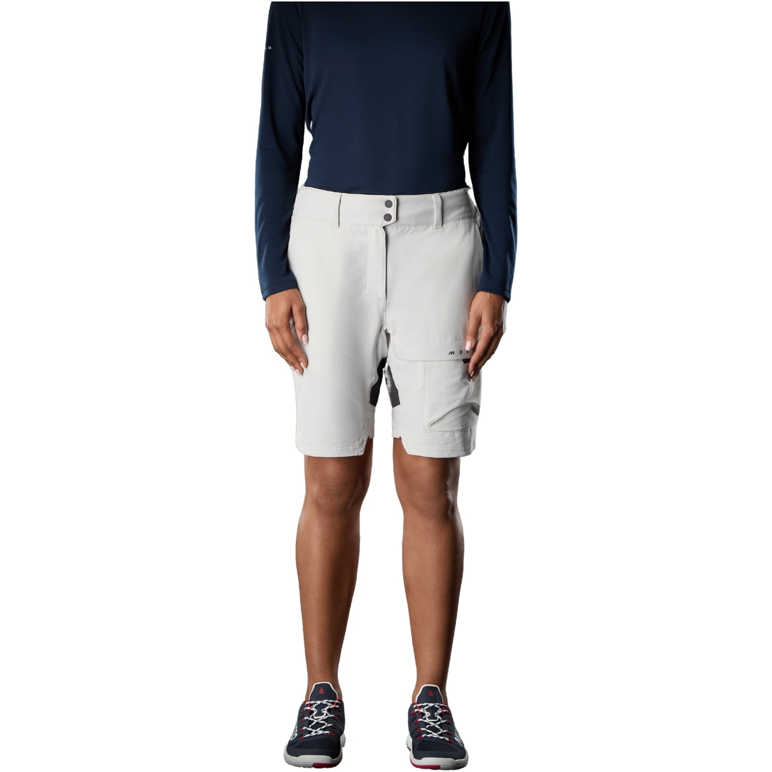 2026 Musto Womens Evo Performance Stretch Short 82436 - Platinum